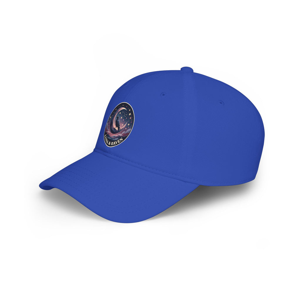 Luna & Raven Night Sky Embroidered Baseball Cap