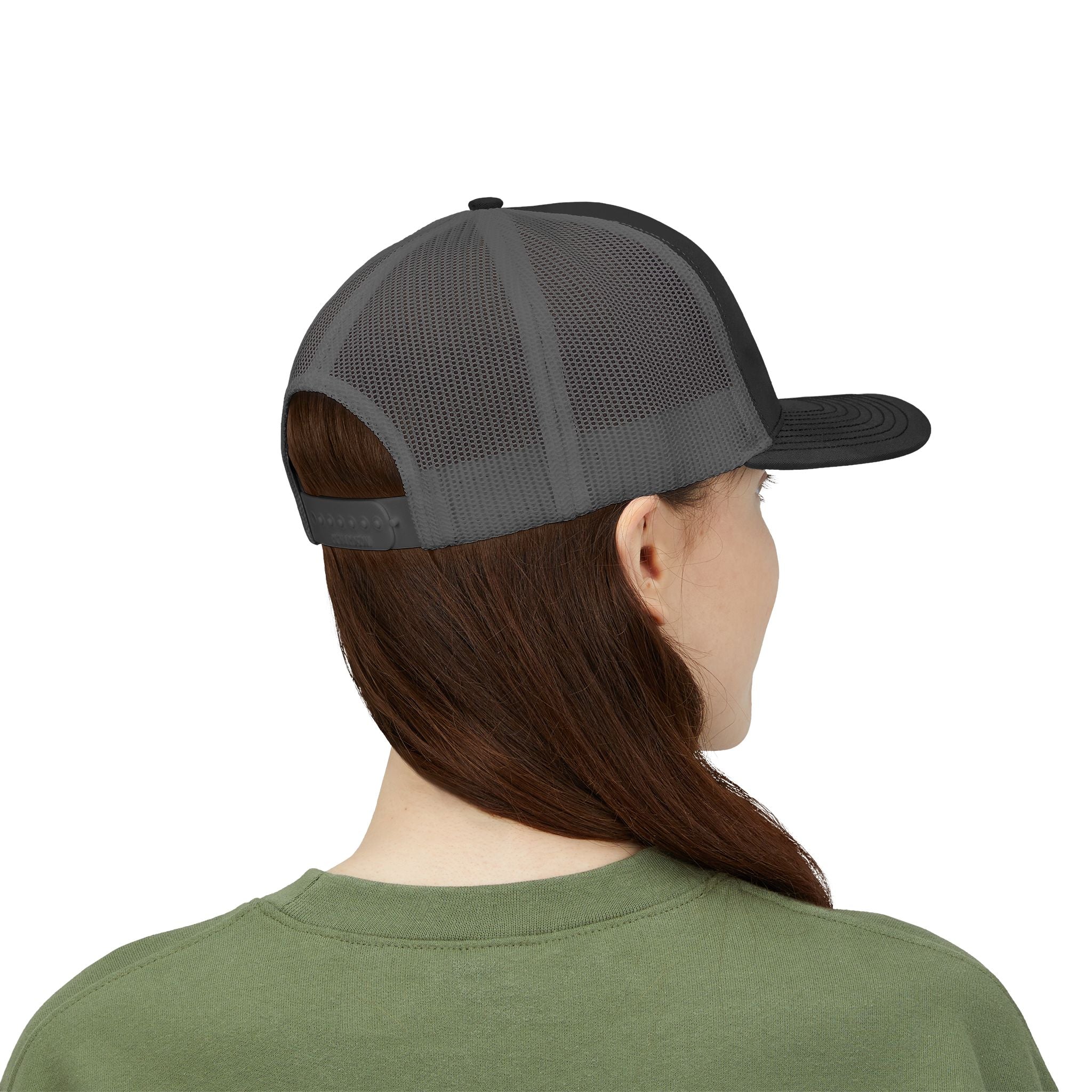 Luna & Raven Trucker Cap — Starry Night Embroidered Snapback