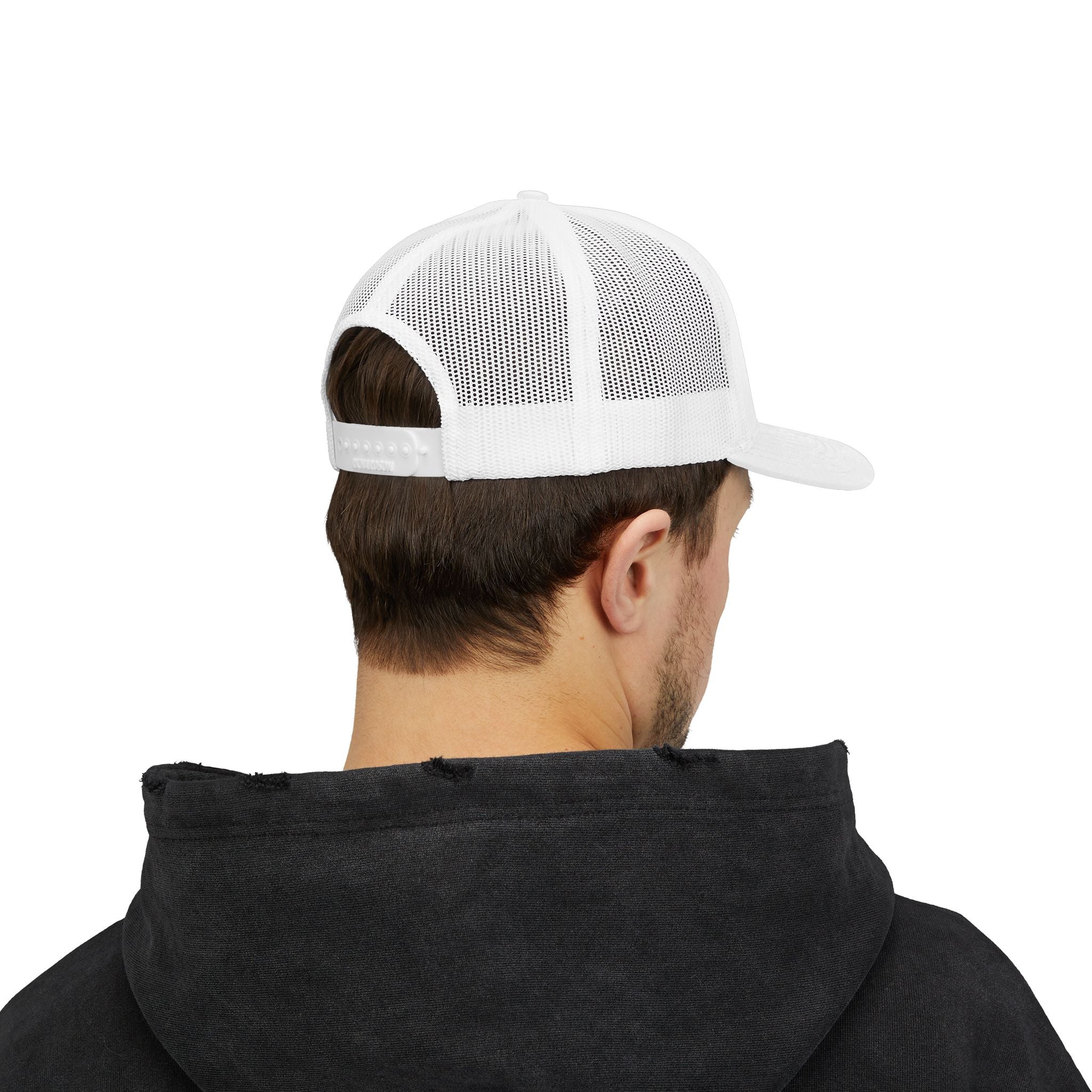 Luna & Raven Trucker Cap — Starry Night Embroidered Snapback