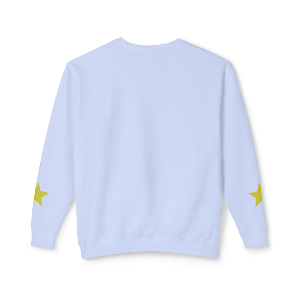 Shine Girl Crewneck Sweatshirt — Retro Star Graphic