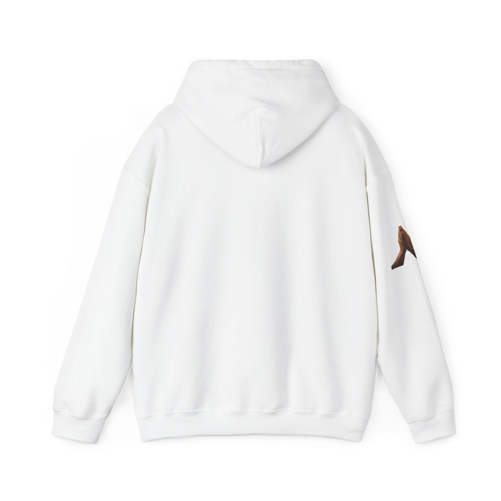 Just Pray Hoodie — Christian Faith Hoodie with Cross & Praying Hands