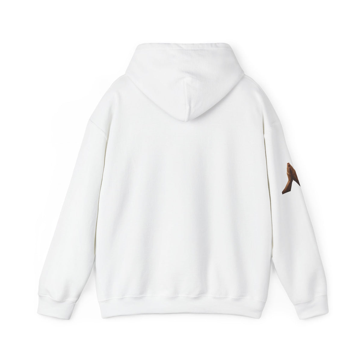 Just Pray Hoodie — Christian Faith Hoodie with Cross & Praying Hands
