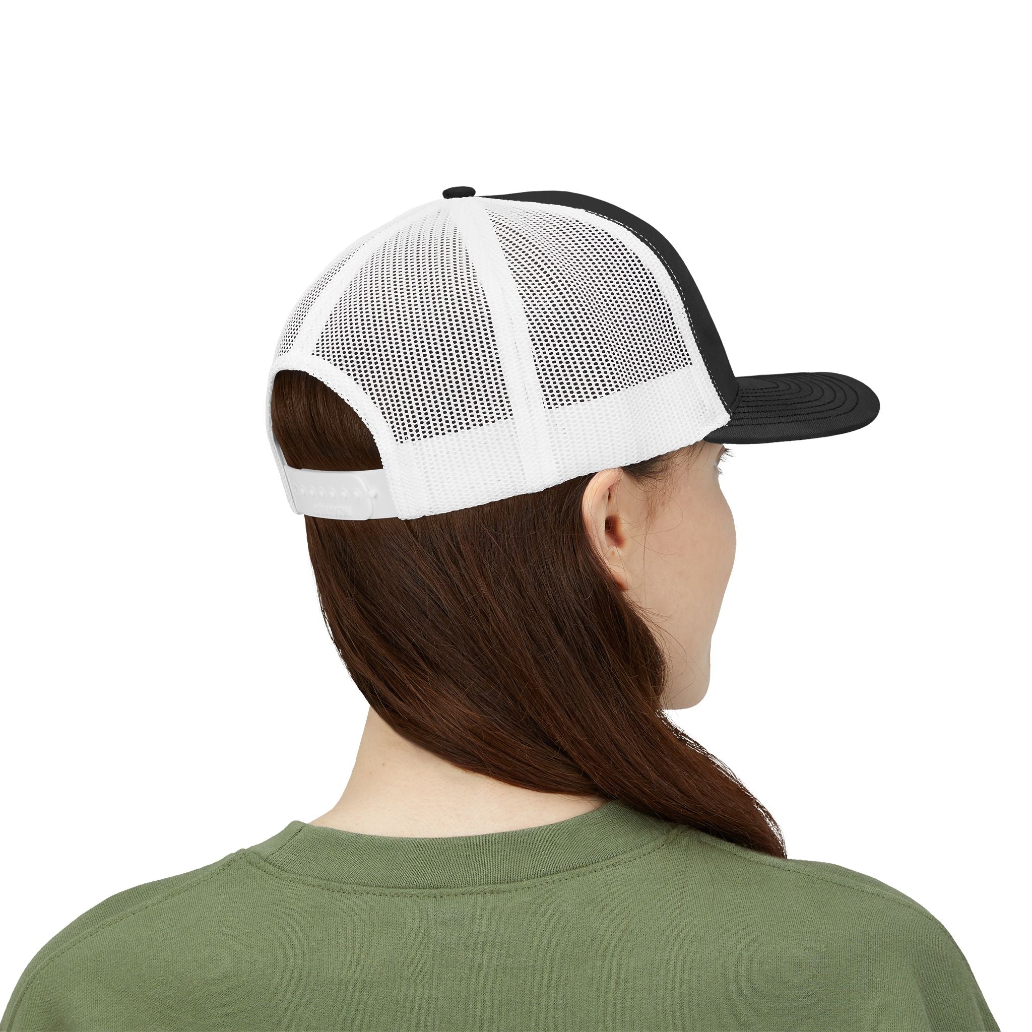 Luna & Raven Trucker Cap — Starry Night Embroidered Snapback