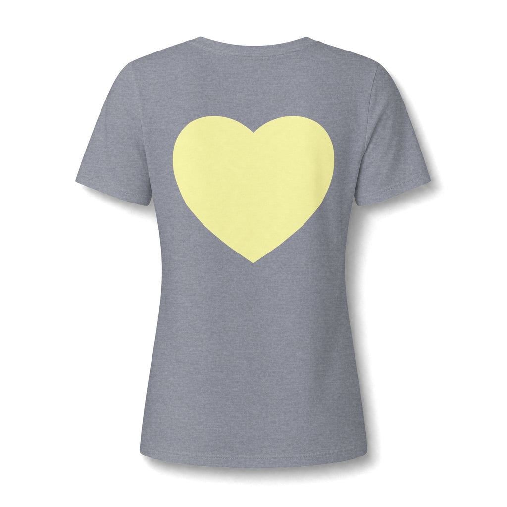 Mama Love V-Neck Tee — Women's Mother's Day Floral Typography Shirt