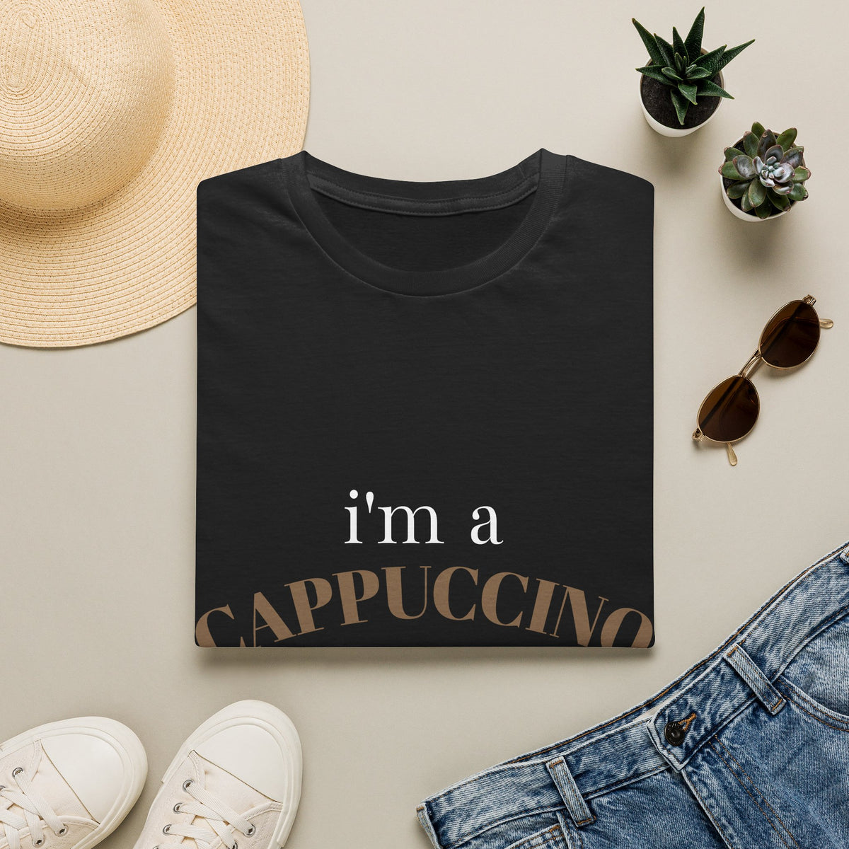 Copy of Cappuccino Girl T-Shirt – “I’m a Cappuccino Girl” Coffee Lover Tee