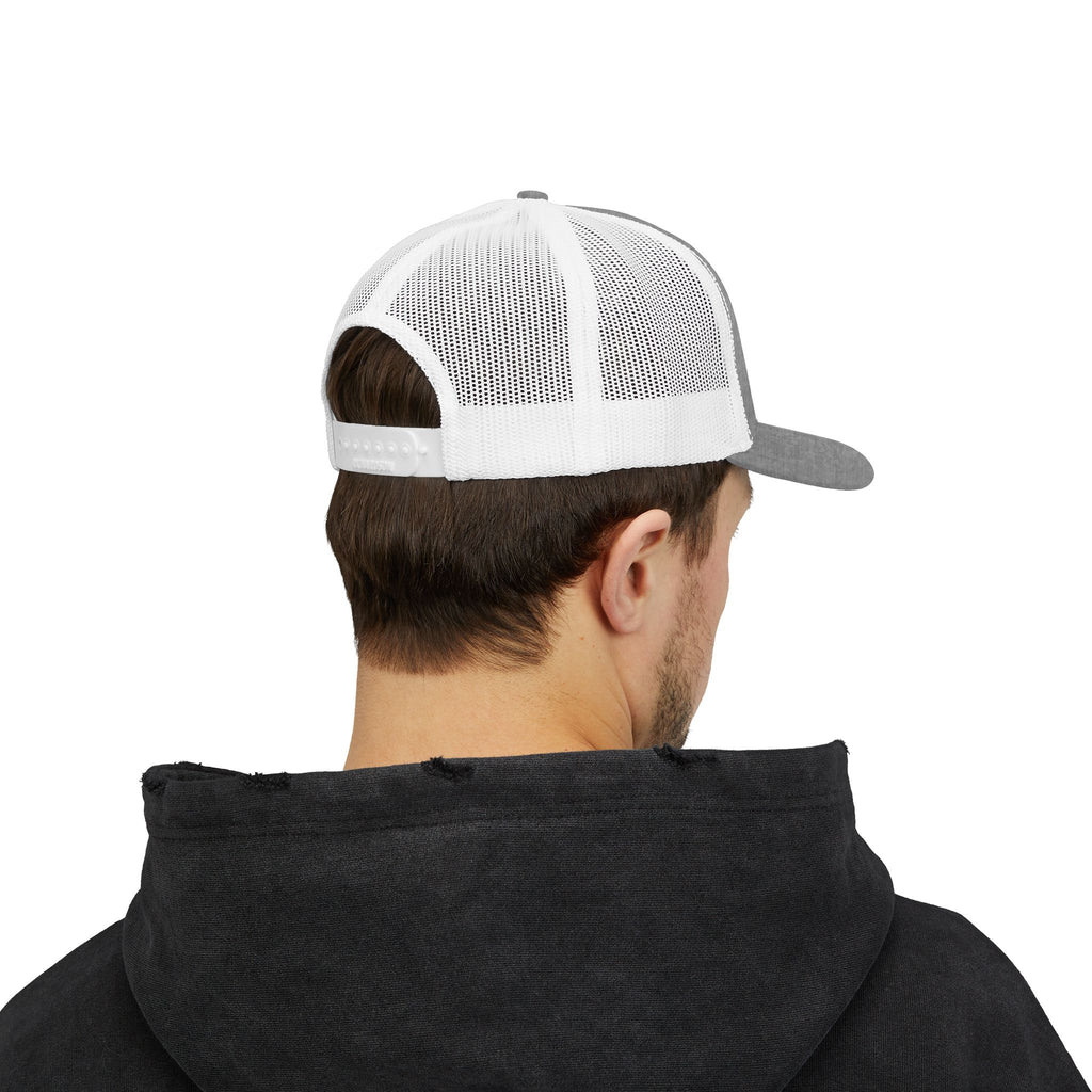 Luna & Raven Trucker Cap — Starry Night Embroidered Snapback
