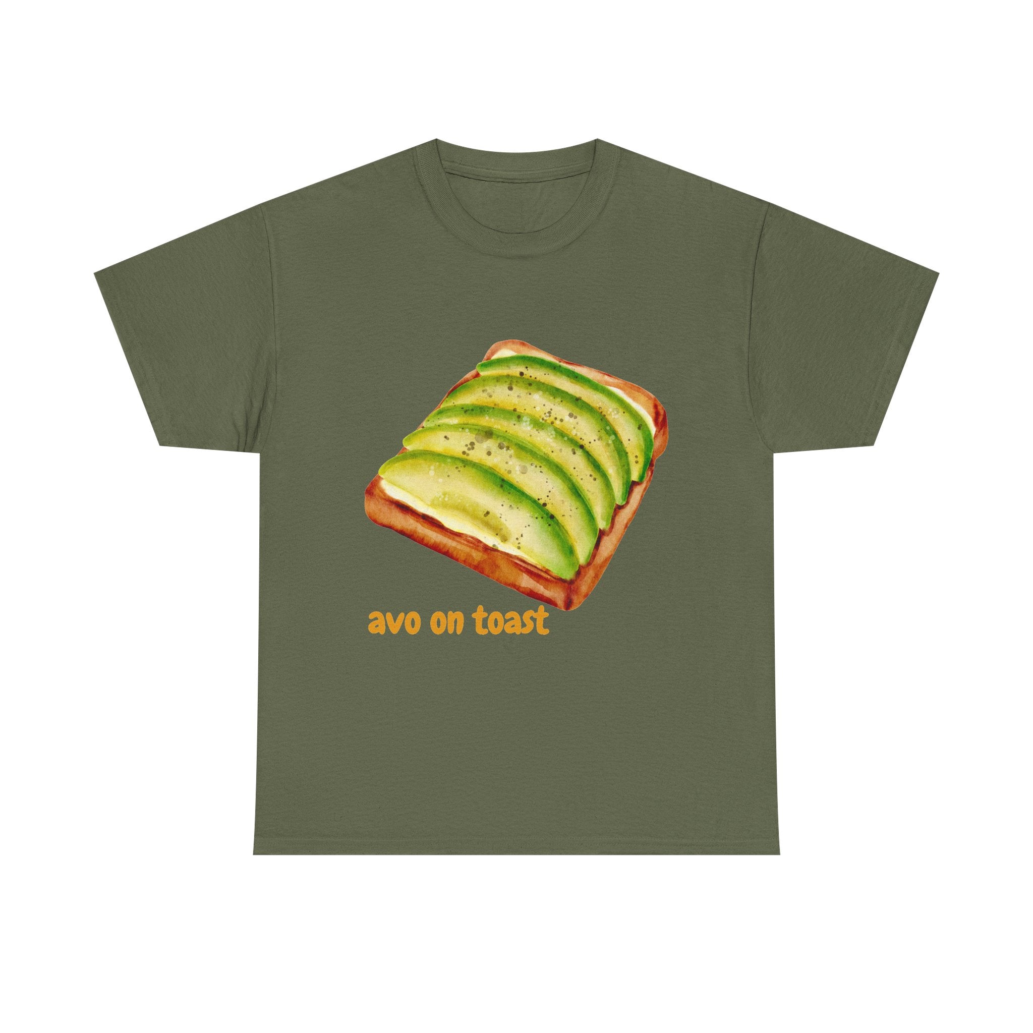 Avocado Toast Tee — Cute Avo On Toast Graphic T-Shirt