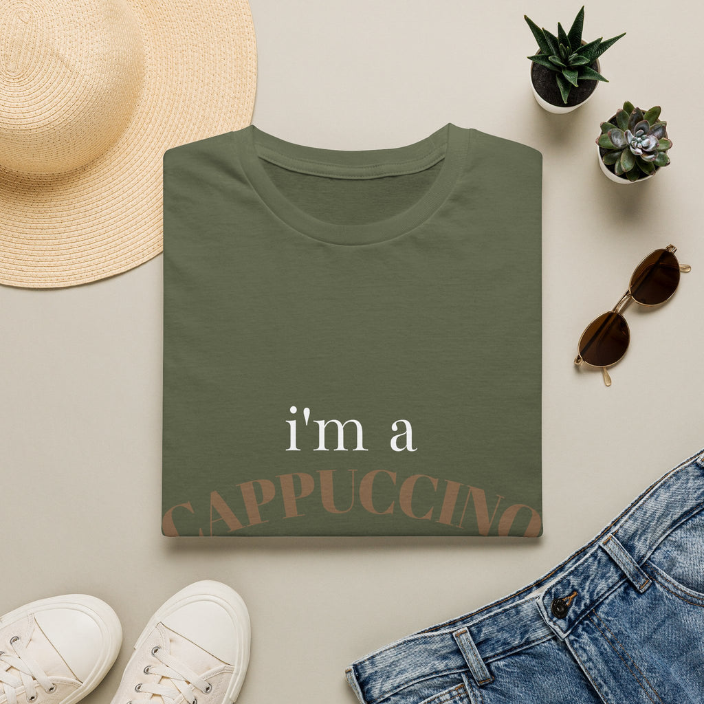 Cappuccino Guy T-Shirt – “I’m a Cappuccino Guy” Coffee Lover Tee