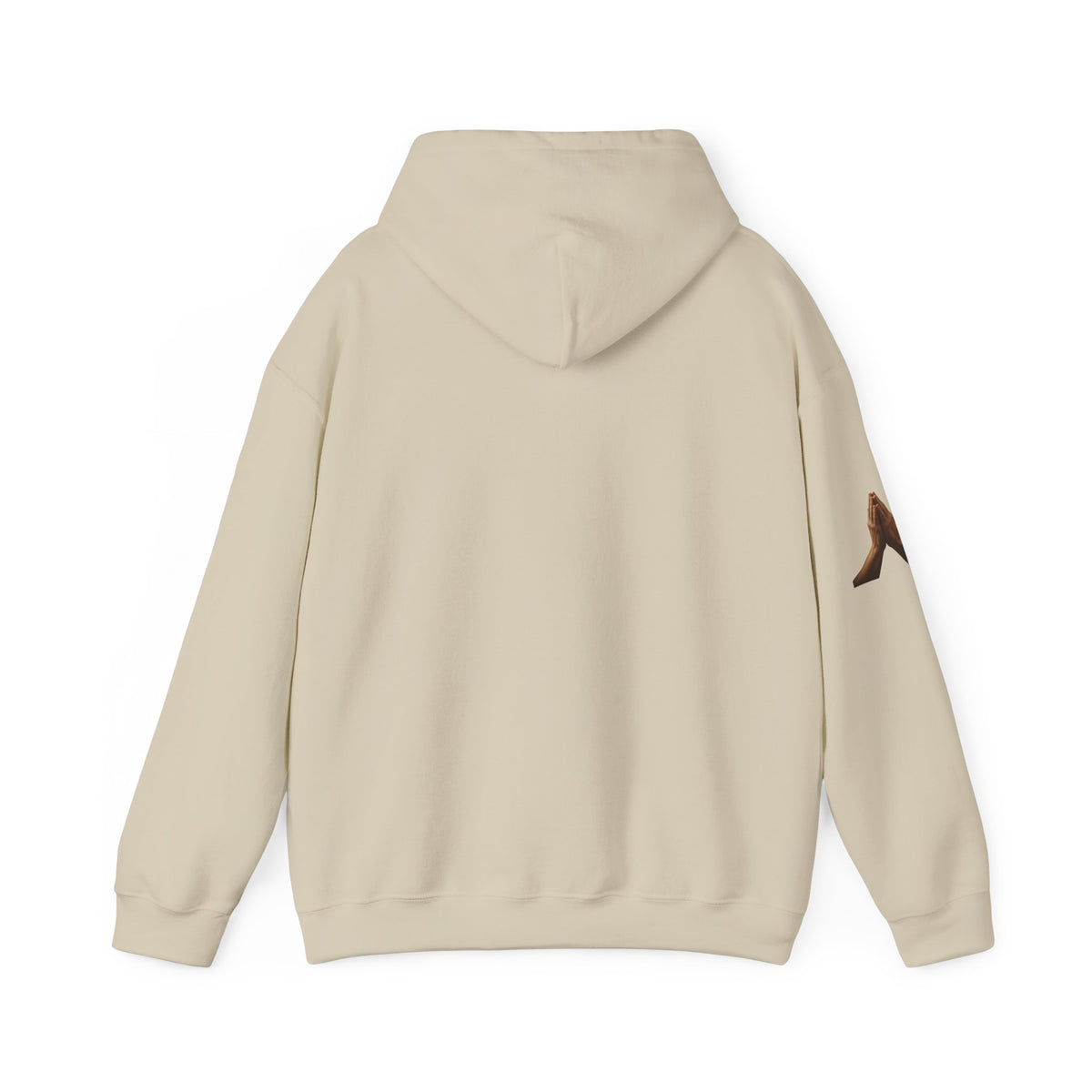 Just Pray Hoodie — Christian Faith Hoodie with Cross & Praying Hands