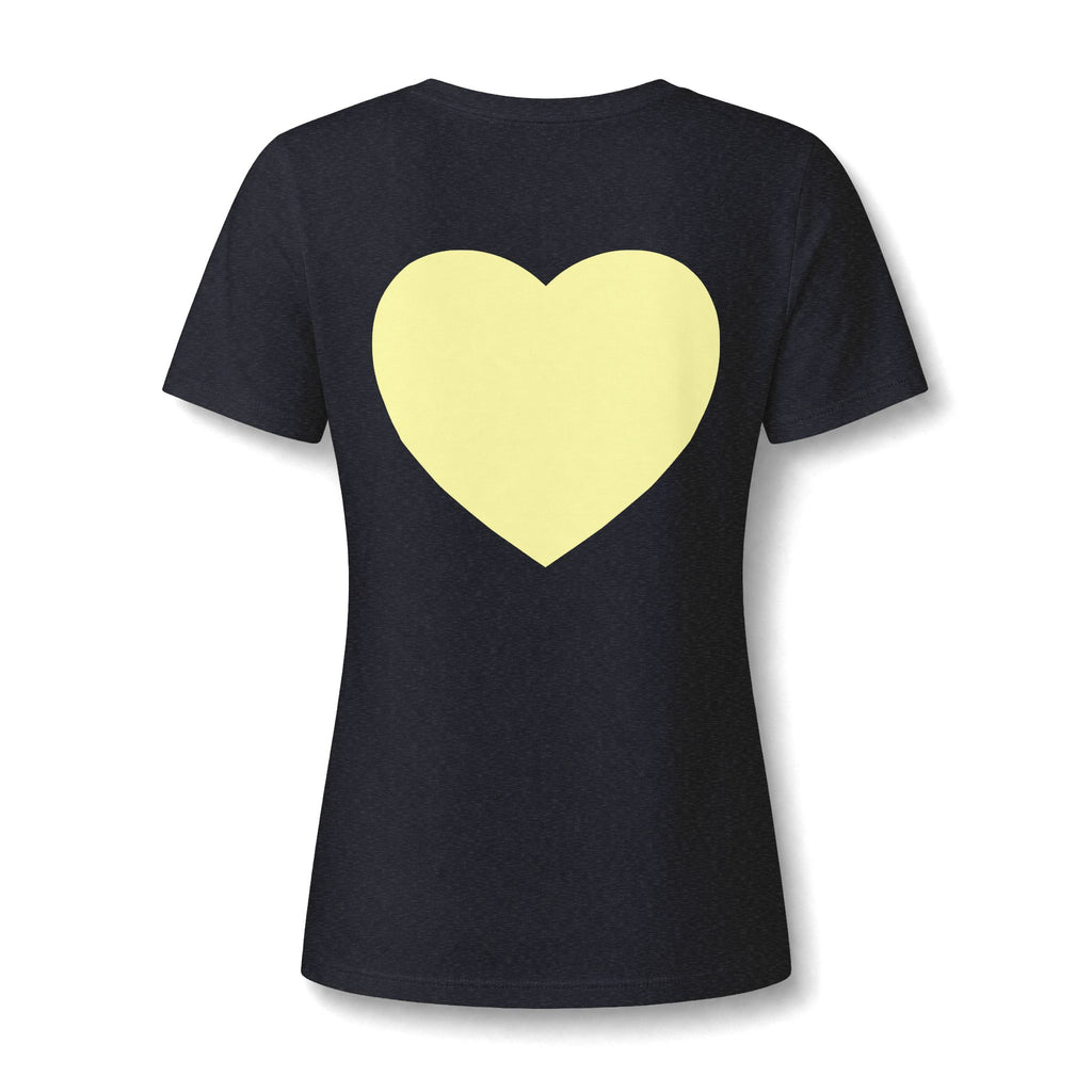 Mama Love V-Neck Tee — Women's Mother's Day Floral Typography Shirt