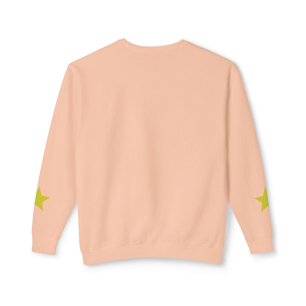 Shine Girl Crewneck Sweatshirt — Retro Star Graphic