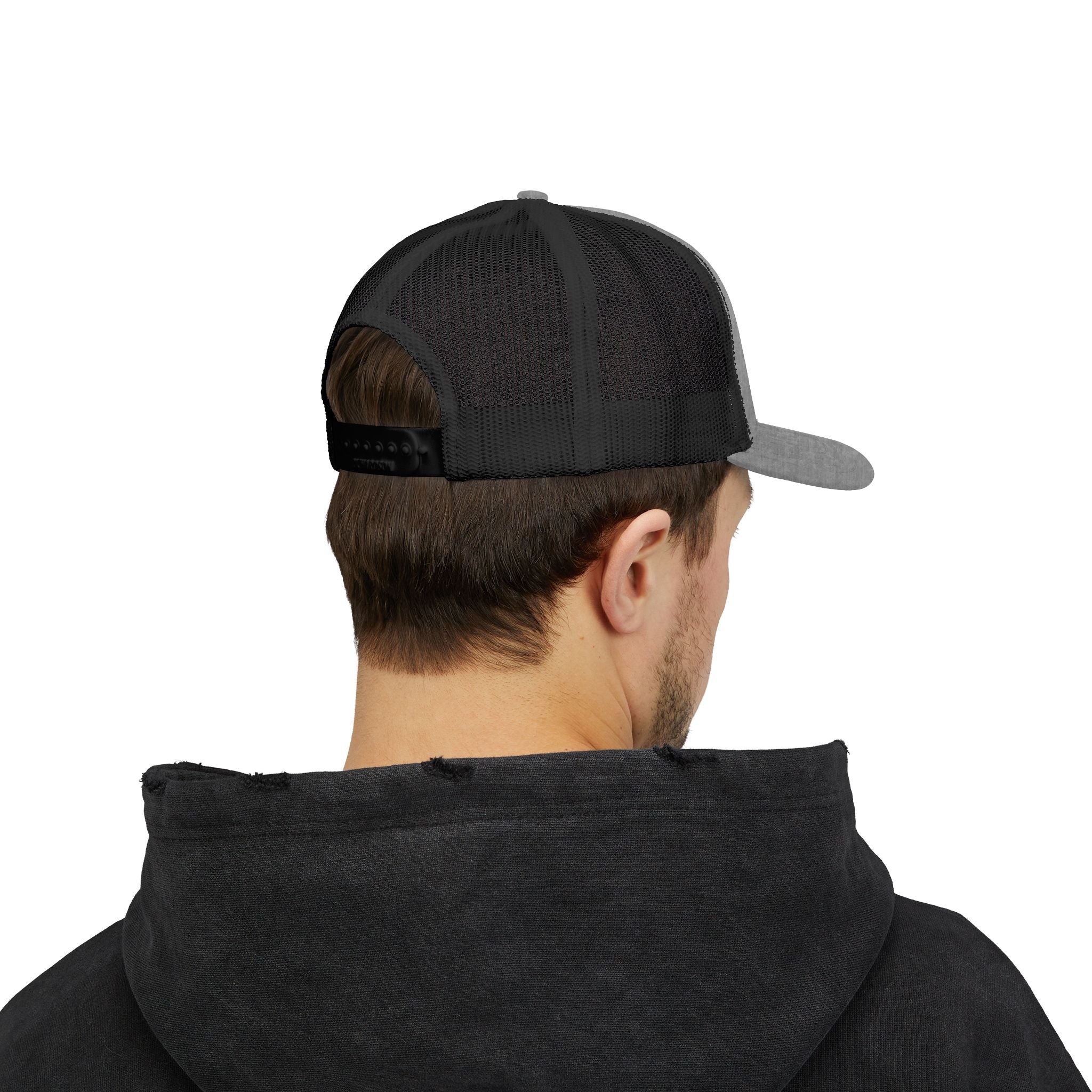 Luna & Raven Trucker Cap — Starry Night Embroidered Snapback