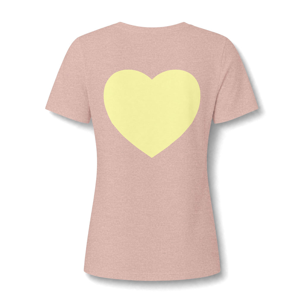 Mama Love V-Neck Tee — Women's Mother's Day Floral Typography Shirt