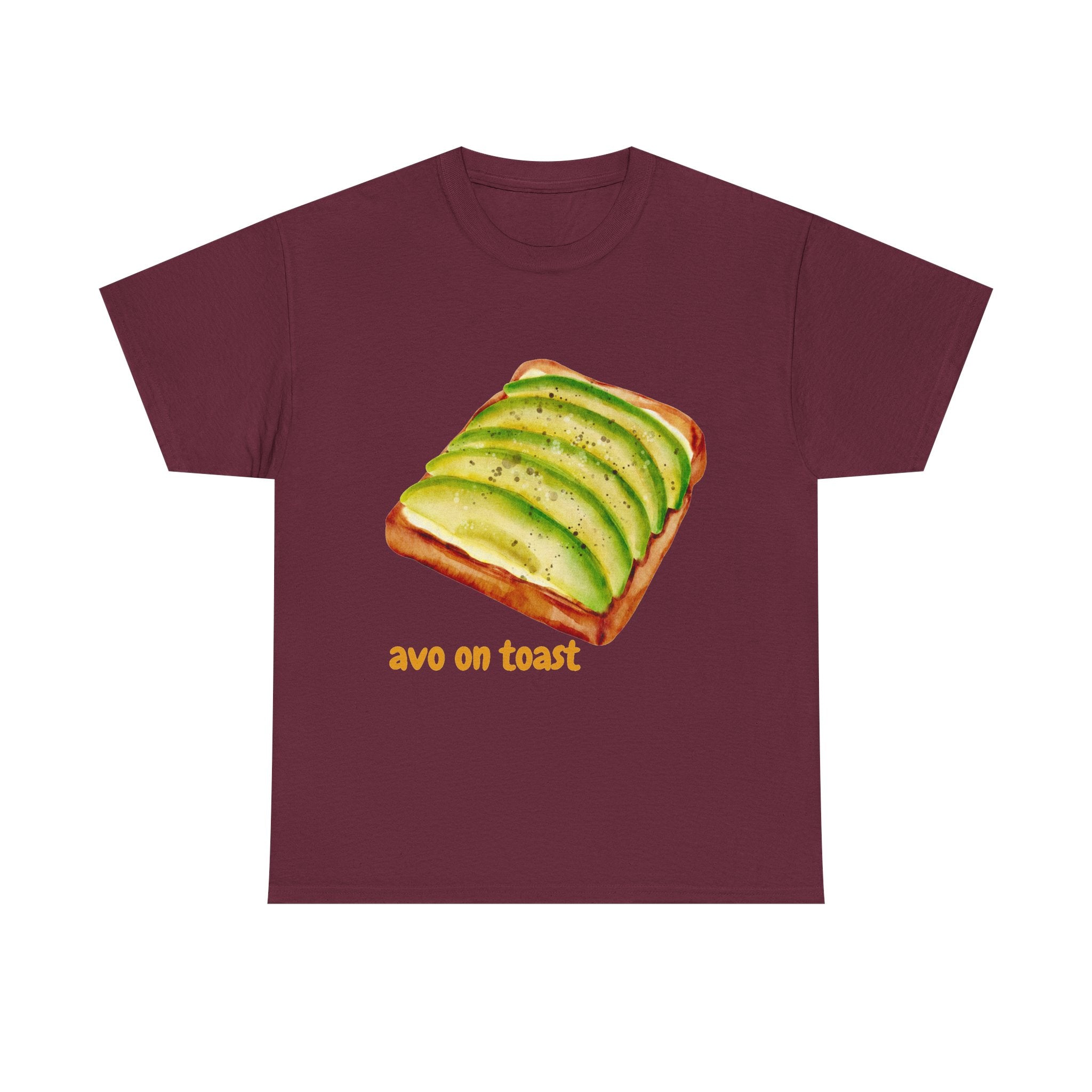 Avocado Toast Tee — Cute Avo On Toast Graphic T-Shirt