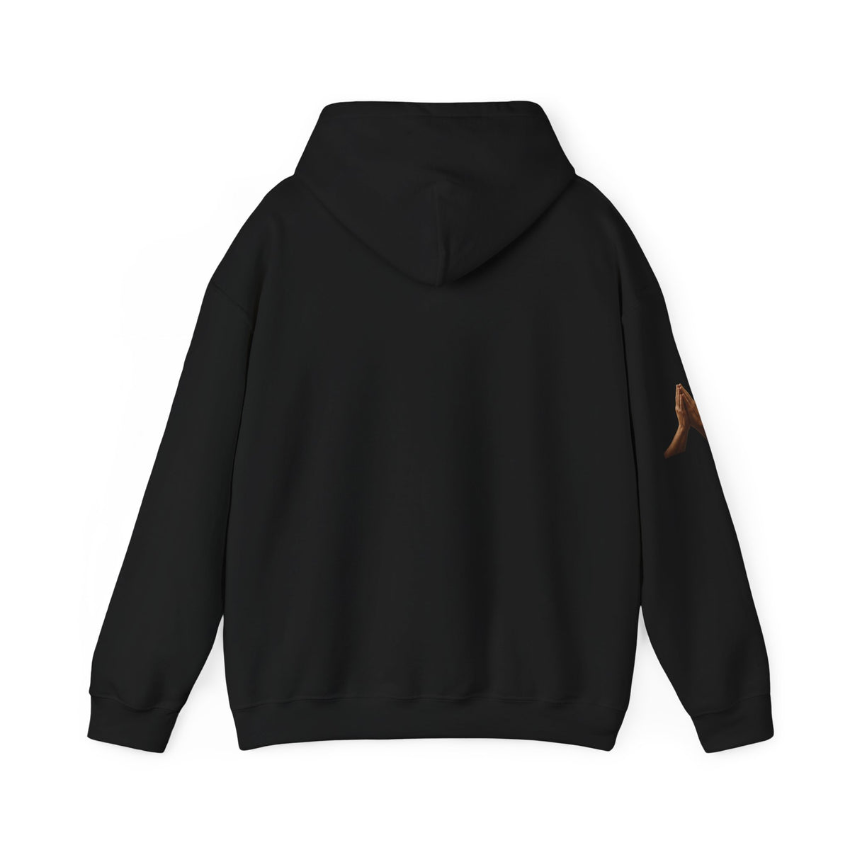Just Pray Hoodie — Christian Faith Hoodie with Cross & Praying Hands