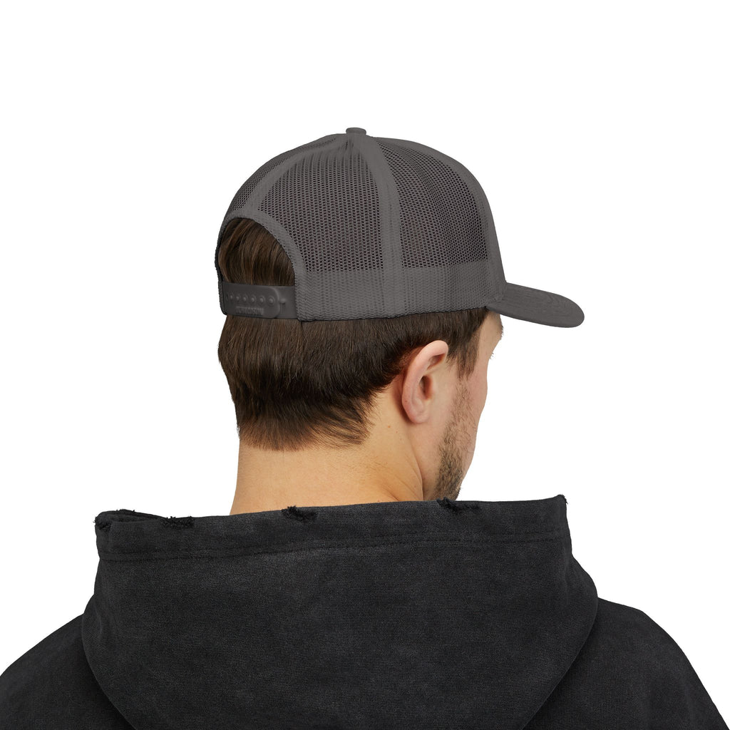Luna & Raven Trucker Cap — Starry Night Embroidered Snapback
