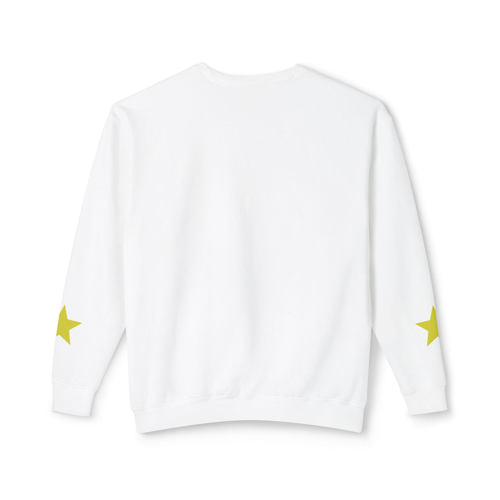 Shine Girl Crewneck Sweatshirt — Retro Star Graphic