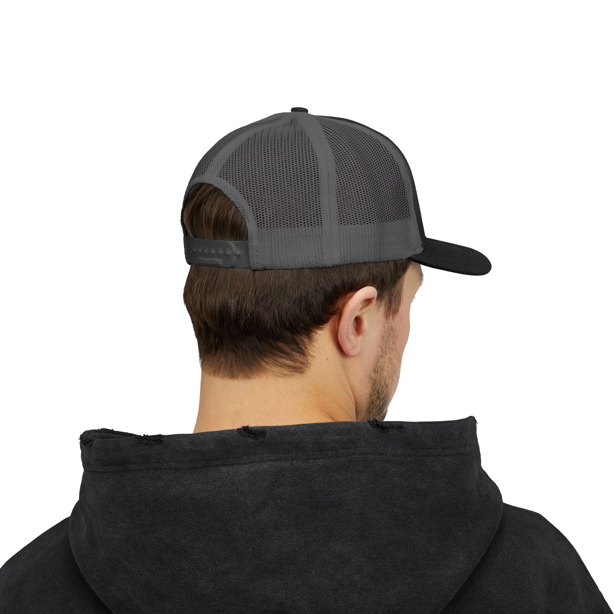 Luna & Raven Trucker Cap — Starry Night Embroidered Snapback