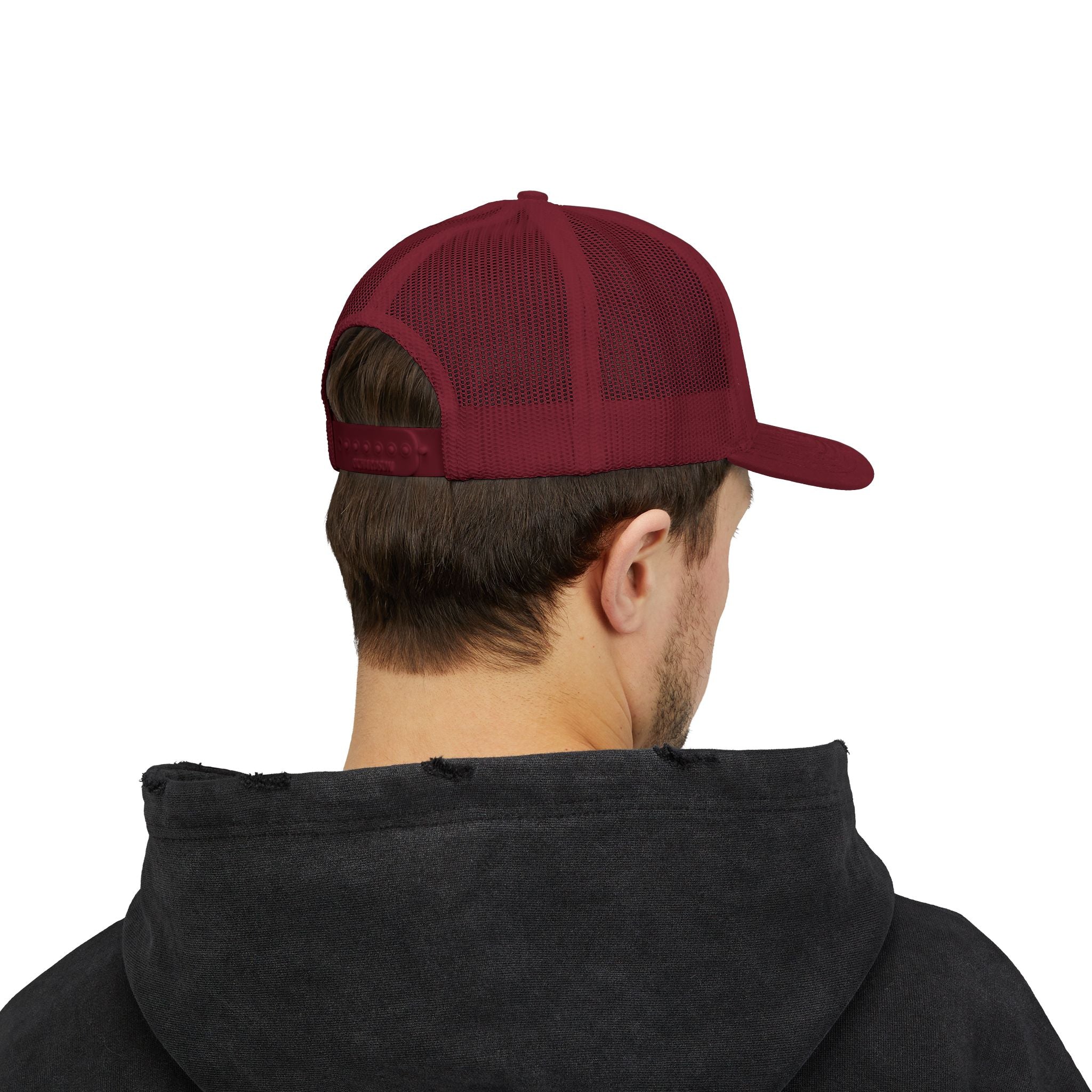 Luna & Raven Trucker Cap — Starry Night Embroidered Snapback