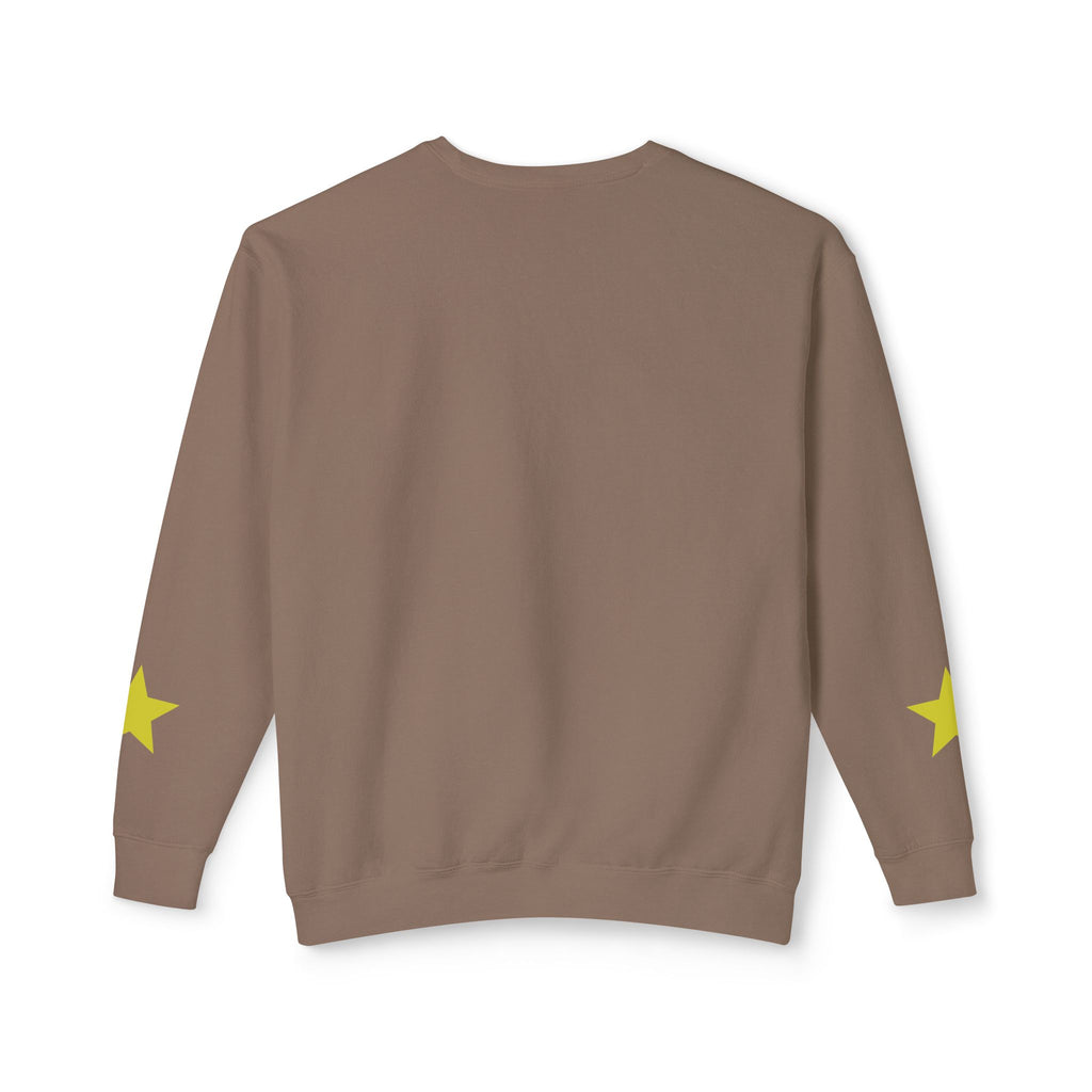 Shine Girl Crewneck Sweatshirt — Retro Star Graphic
