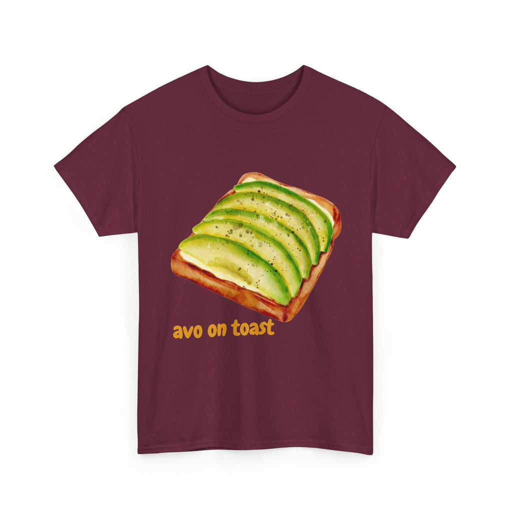 Avocado Toast Tee — Cute Avo On Toast Graphic T-Shirt