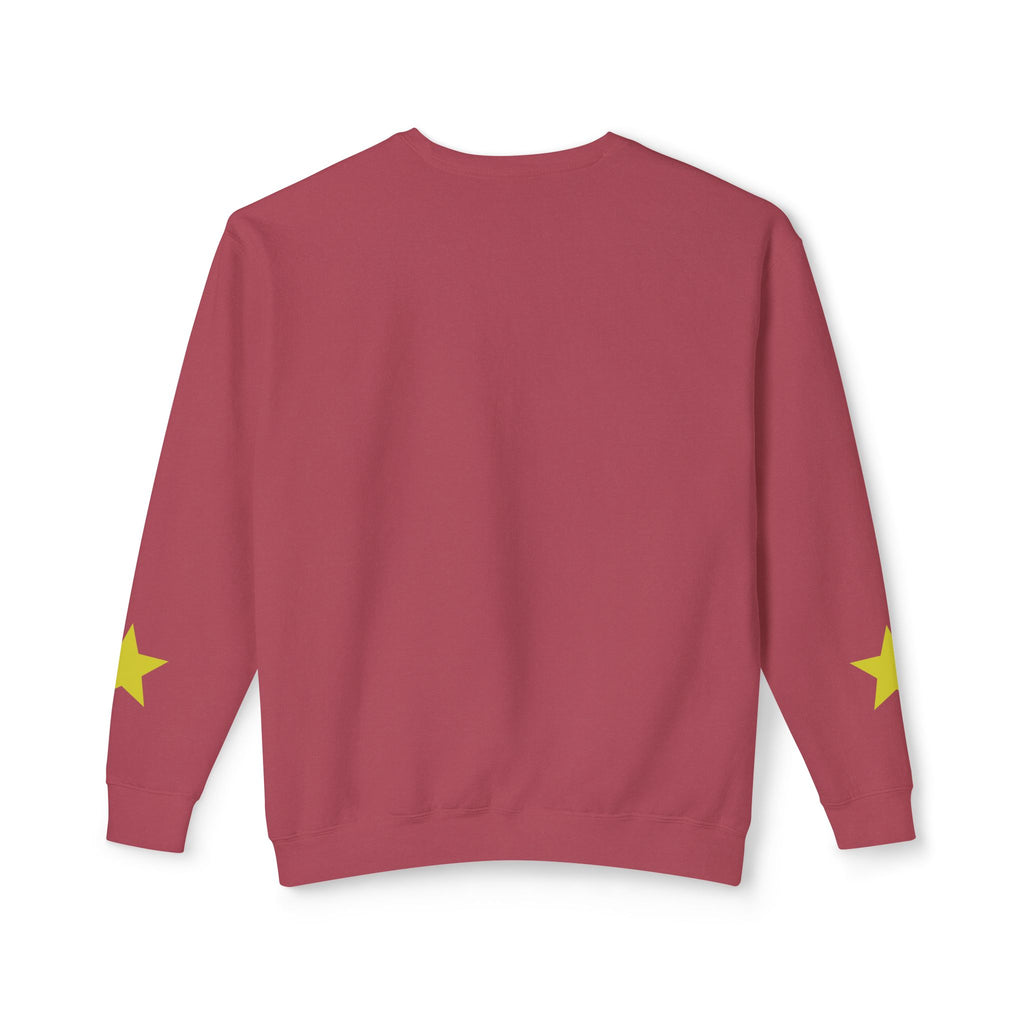 Shine Girl Crewneck Sweatshirt — Retro Star Graphic