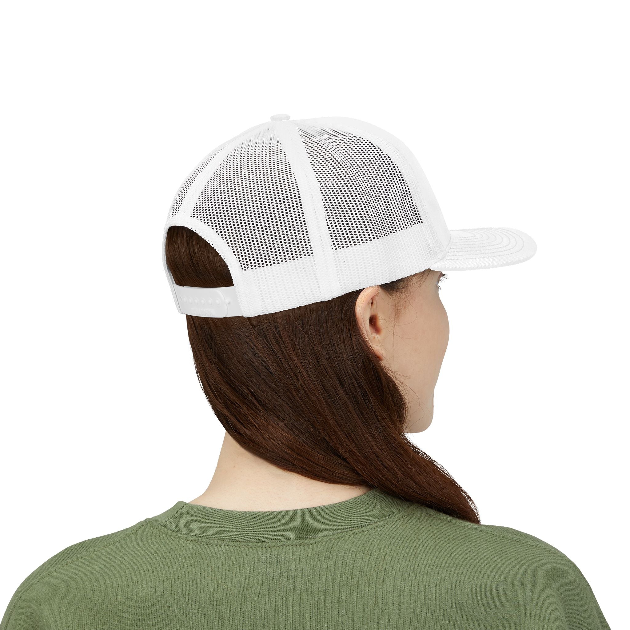 Luna & Raven Trucker Cap — Starry Night Embroidered Snapback