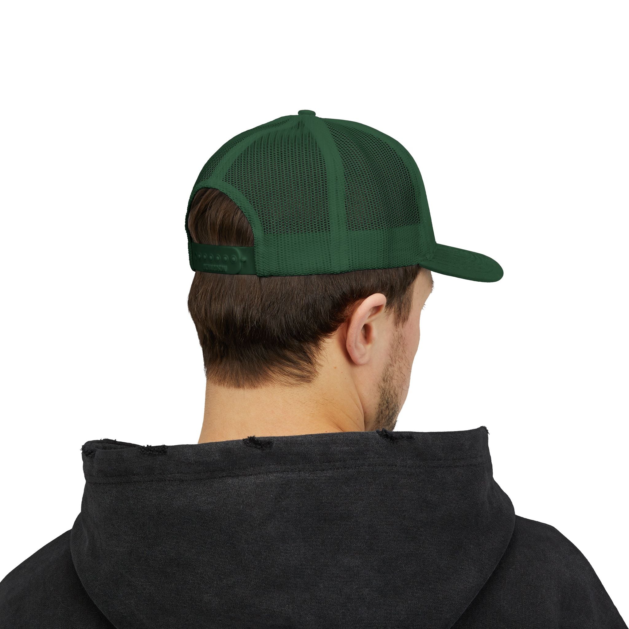 Luna & Raven Trucker Cap — Starry Night Embroidered Snapback