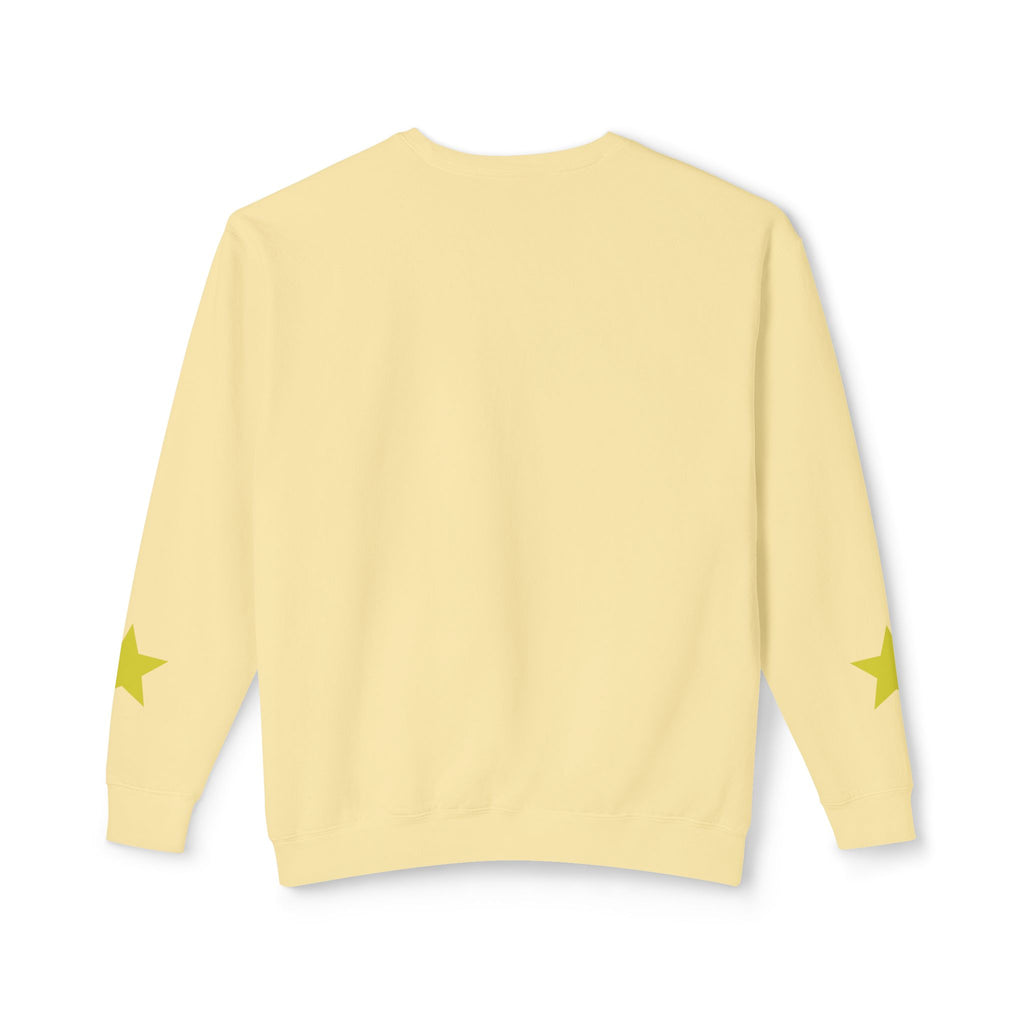 Shine Girl Crewneck Sweatshirt — Retro Star Graphic