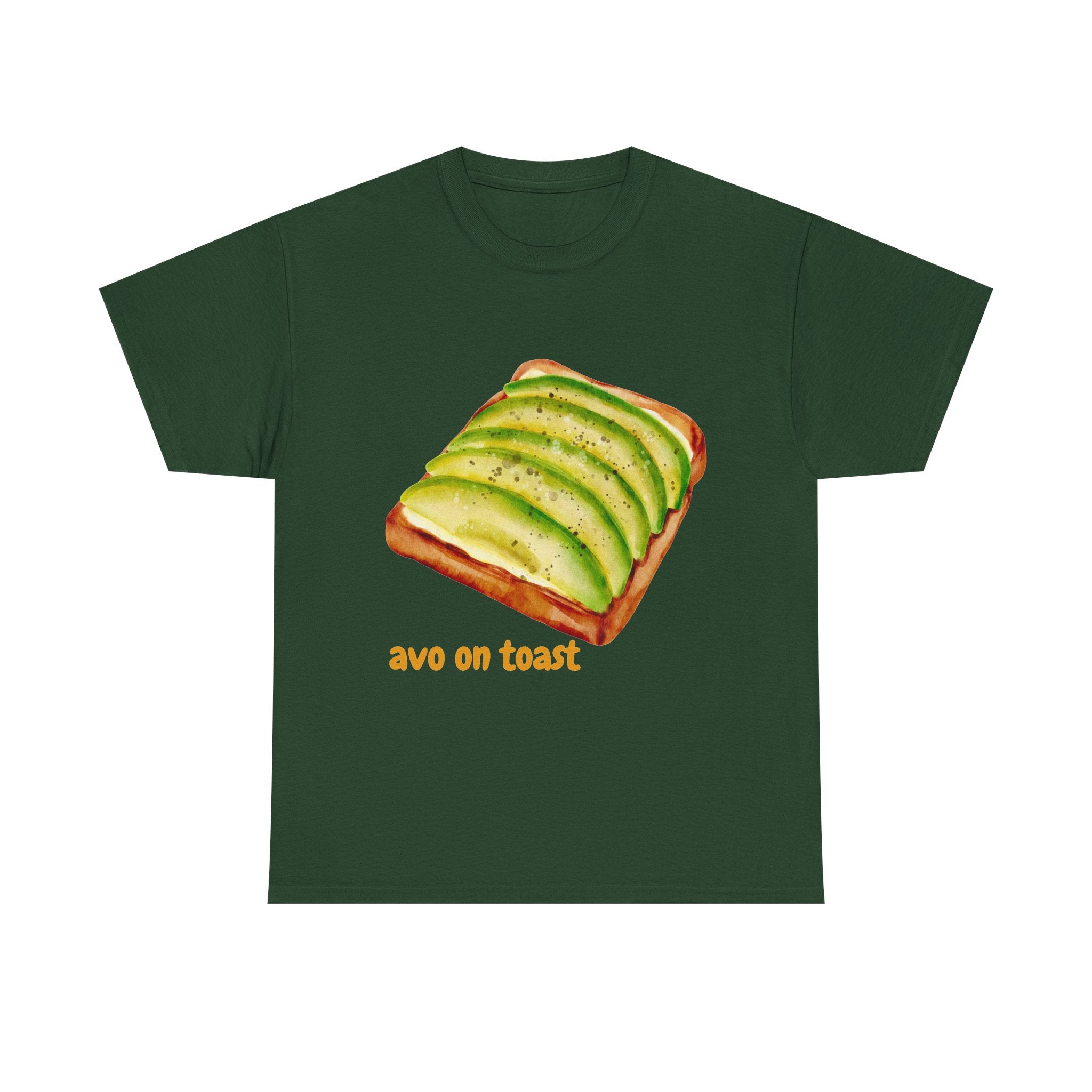 Avocado Toast Tee — Cute Avo On Toast Graphic T-Shirt