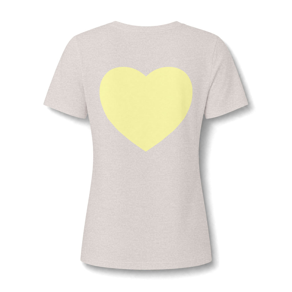 Mama Love V-Neck Tee — Women's Mother's Day Floral Typography Shirt
