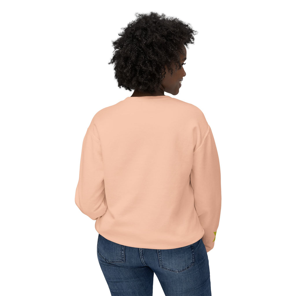 Shine Girl Crewneck Sweatshirt — Retro Star Graphic