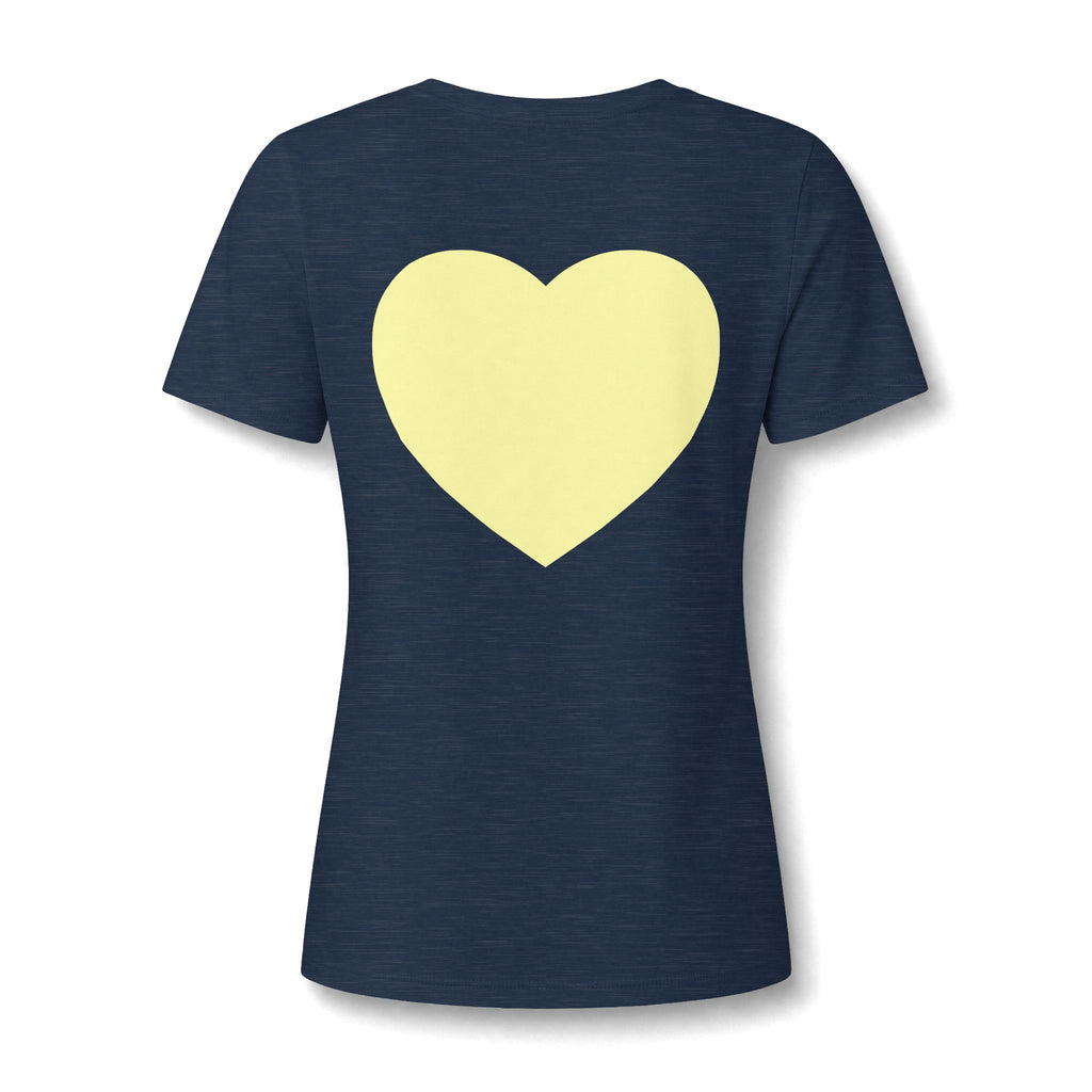 Mama Love V-Neck Tee — Women's Mother's Day Floral Typography Shirt