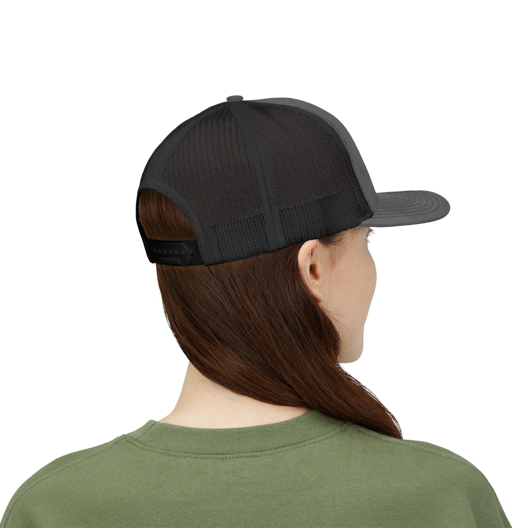Luna & Raven Trucker Cap — Starry Night Embroidered Snapback