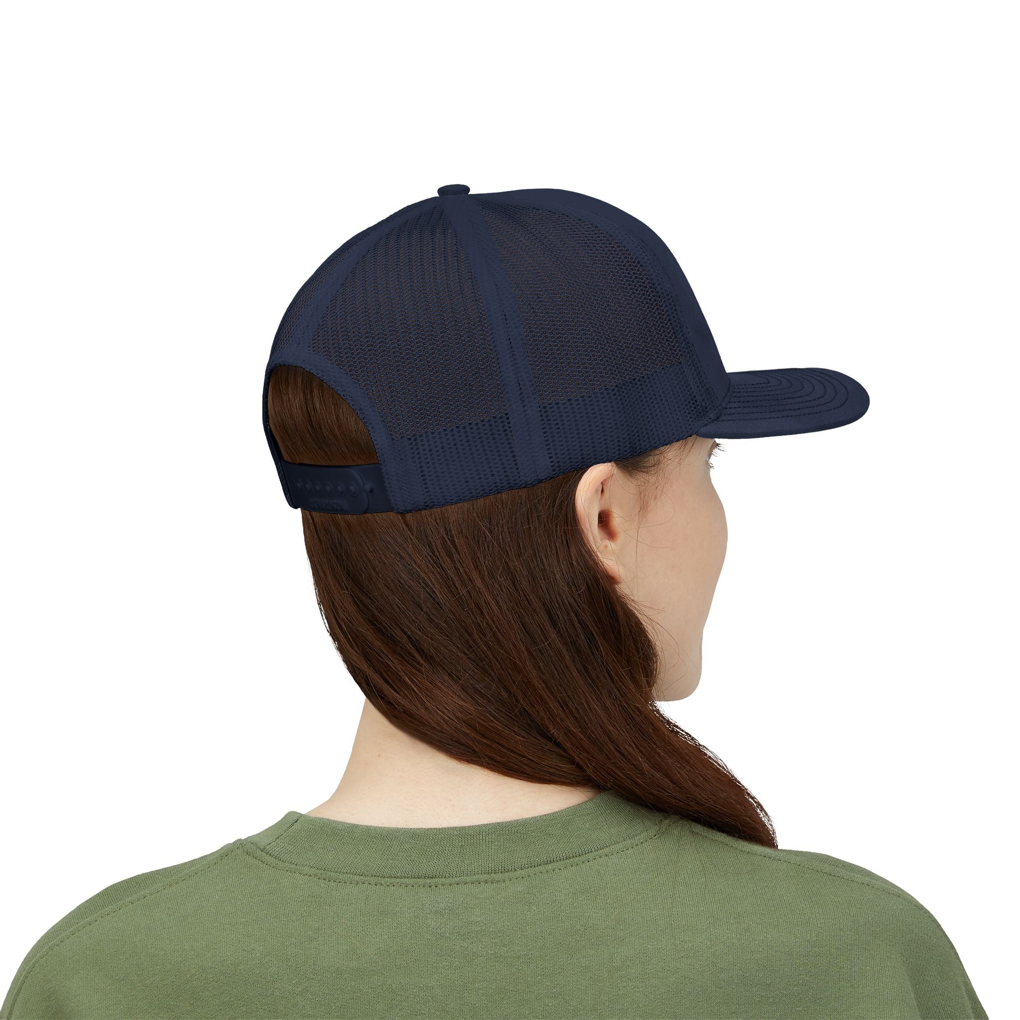 Luna & Raven Trucker Cap — Starry Night Embroidered Snapback