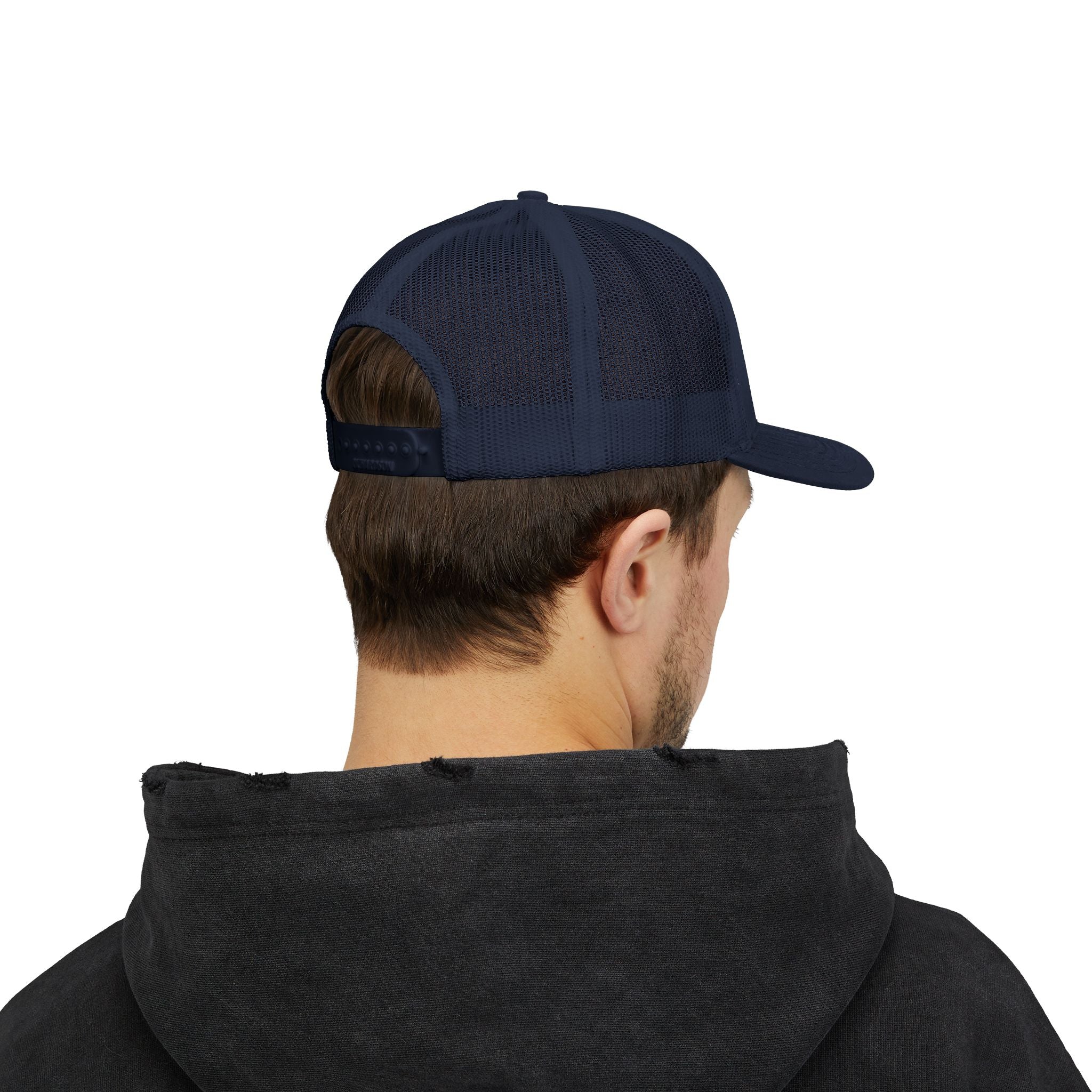 Luna & Raven Trucker Cap — Starry Night Embroidered Snapback