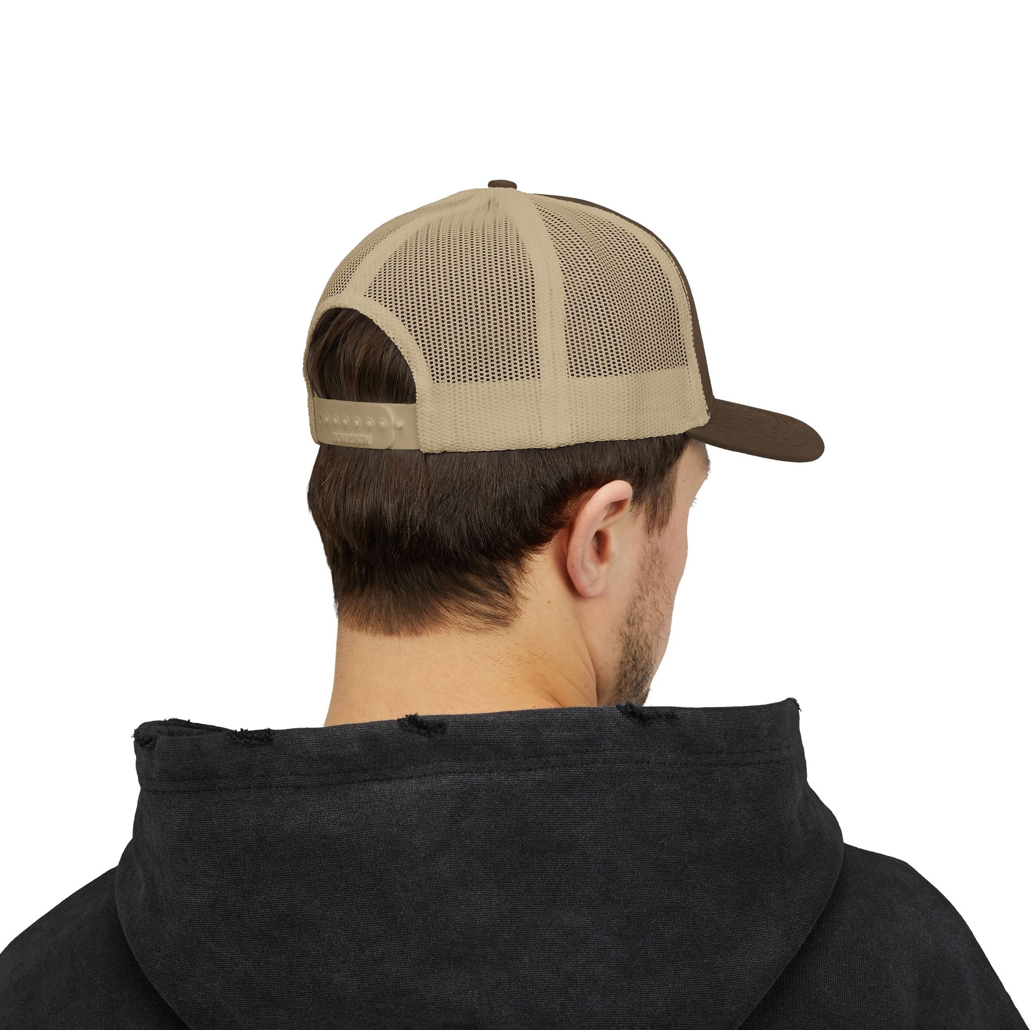 Luna & Raven Trucker Cap — Starry Night Embroidered Snapback