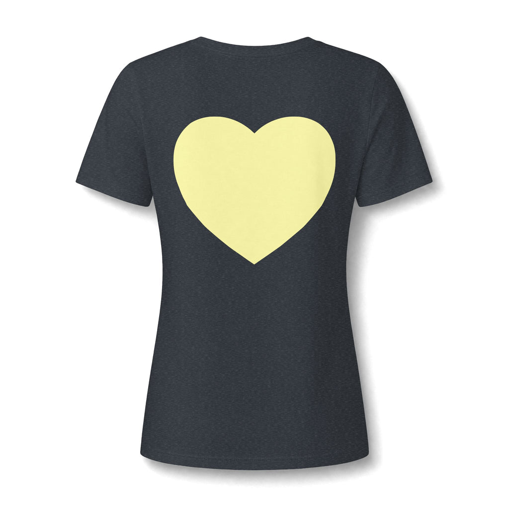Mama Love V-Neck Tee — Women's Mother's Day Floral Typography Shirt
