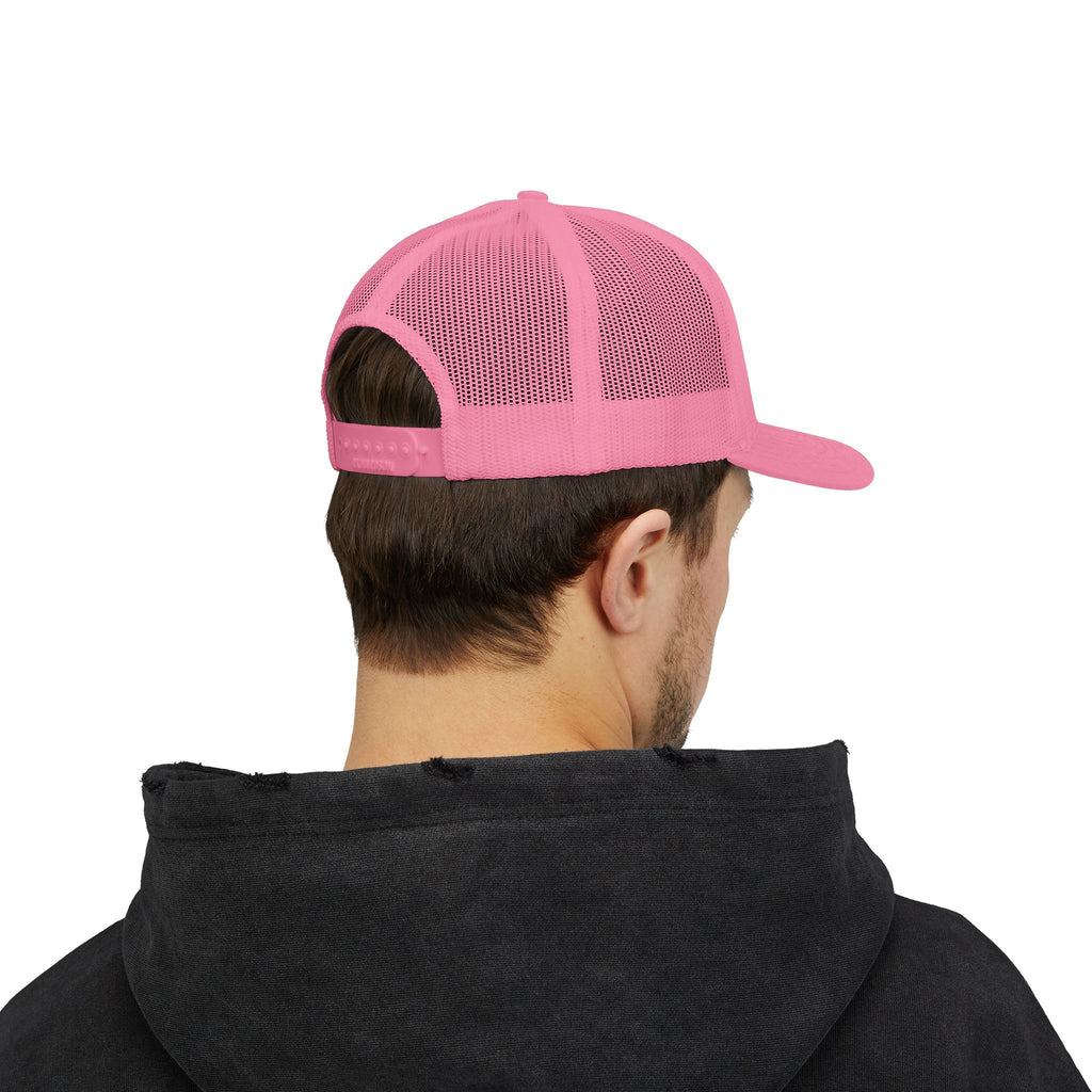 Luna & Raven Trucker Cap — Starry Night Embroidered Snapback