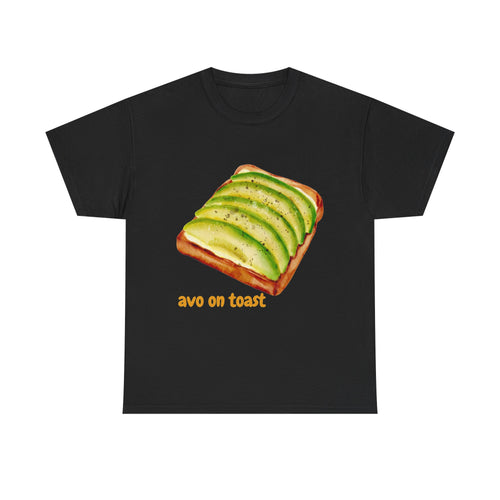 Avocado Toast Tee — Cute Avo On Toast Graphic T-Shirt