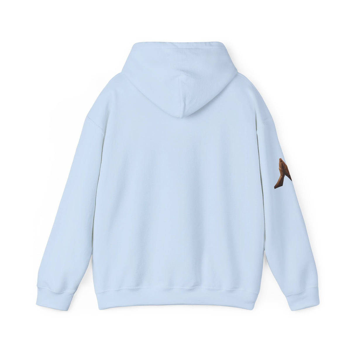 Just Pray Hoodie — Christian Faith Hoodie with Cross & Praying Hands