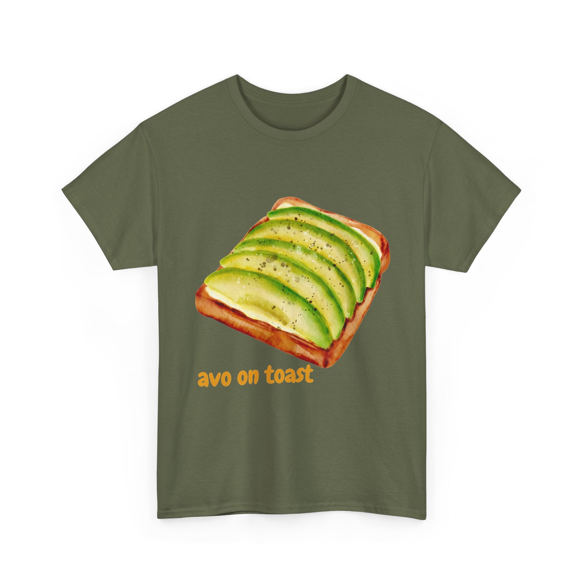 Avocado Toast Tee — Cute Avo On Toast Graphic T-Shirt
