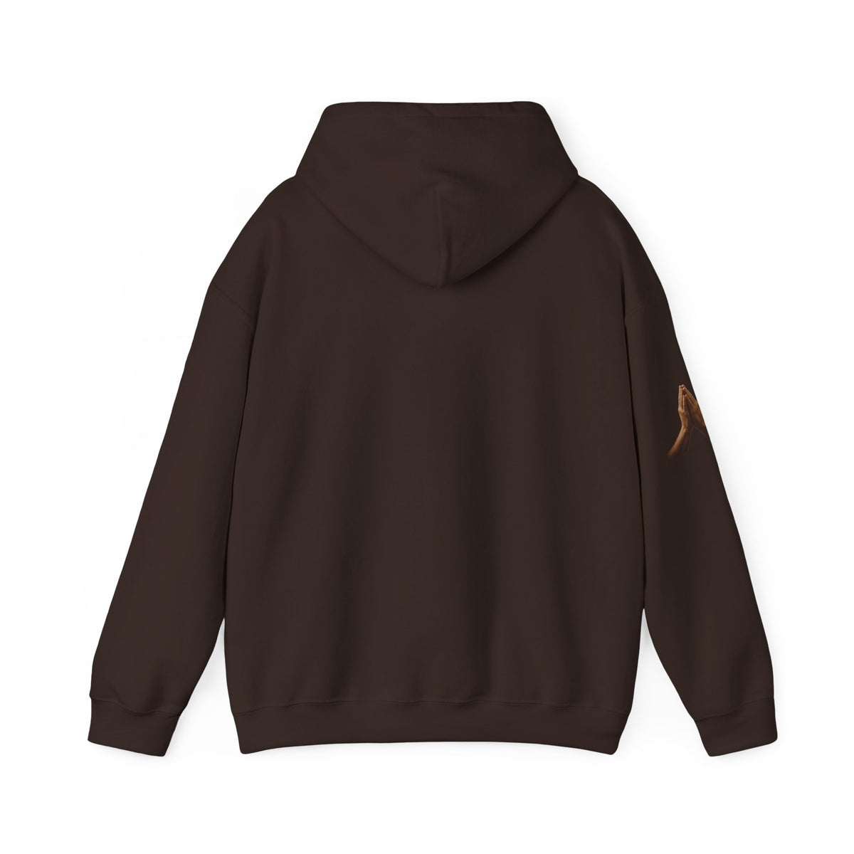 Just Pray Hoodie — Christian Faith Hoodie with Cross & Praying Hands