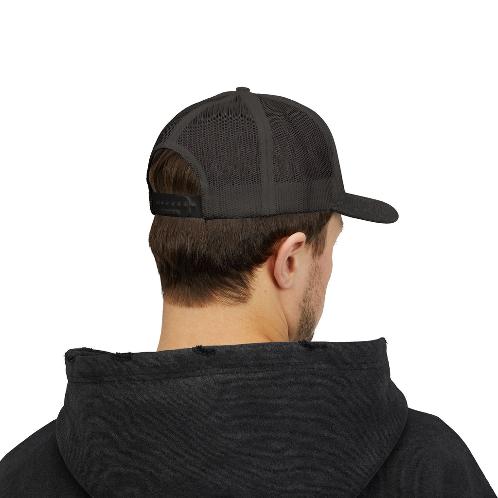 Luna & Raven Trucker Cap — Starry Night Embroidered Snapback