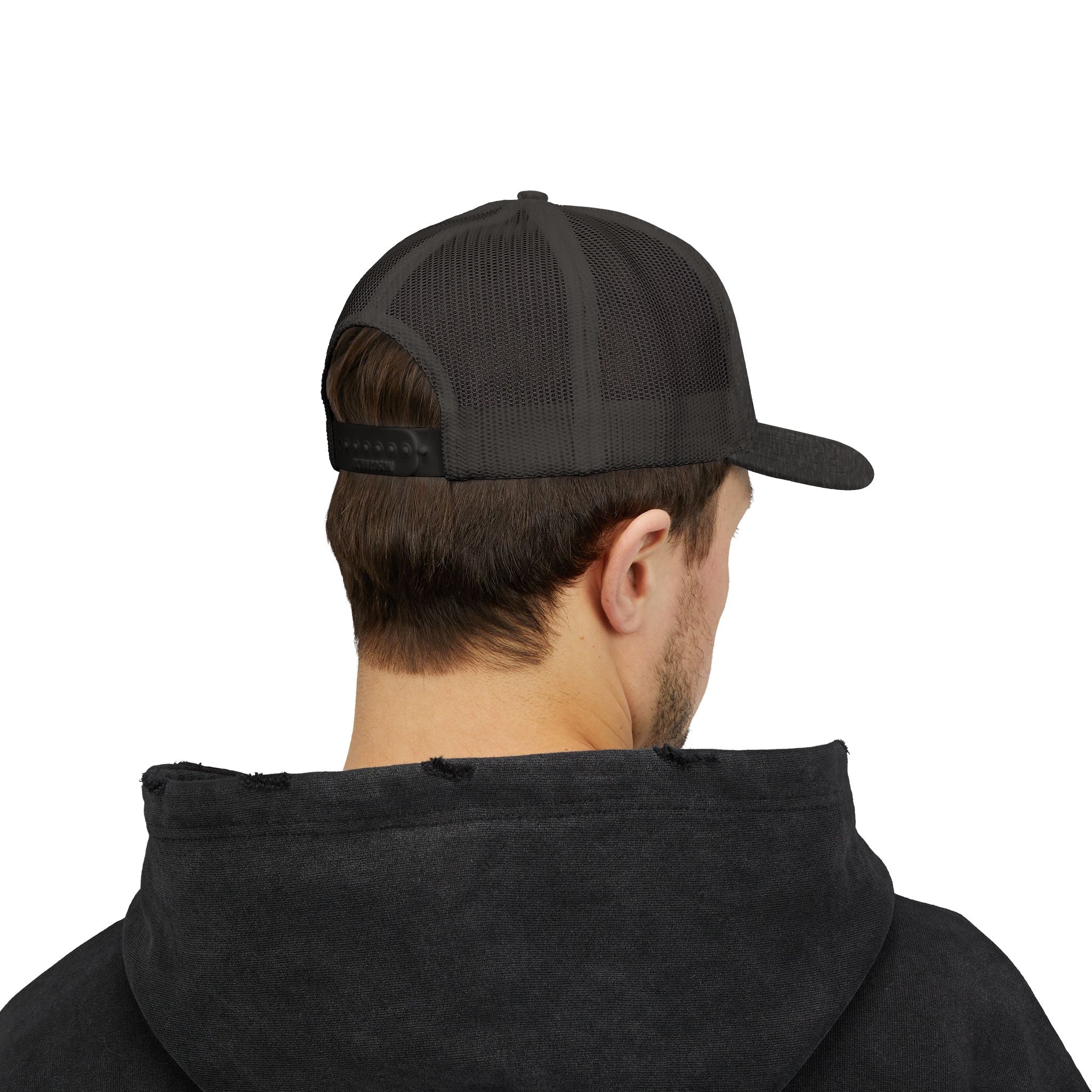 Luna & Raven Trucker Cap — Starry Night Embroidered Snapback