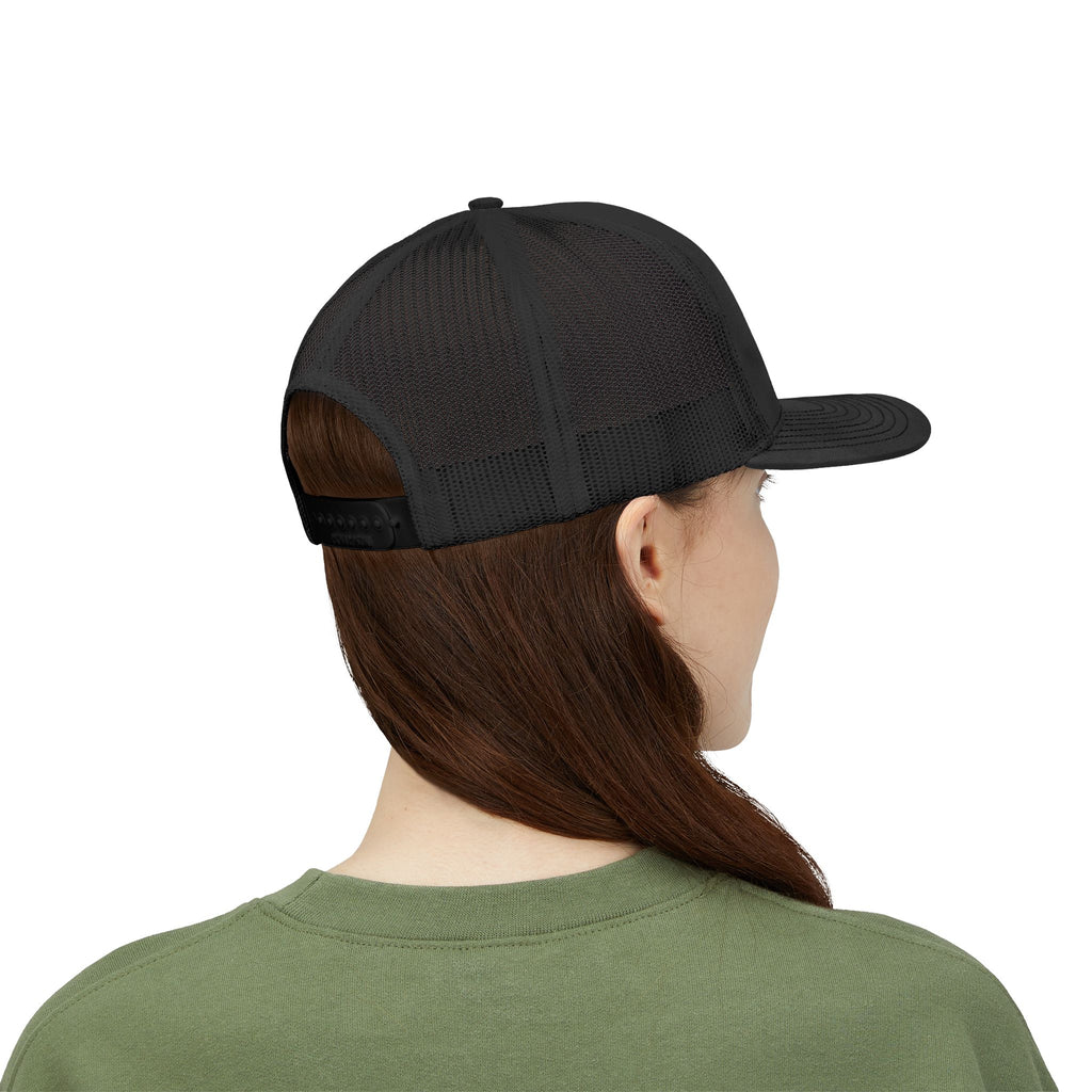 Luna & Raven Trucker Cap — Starry Night Embroidered Snapback