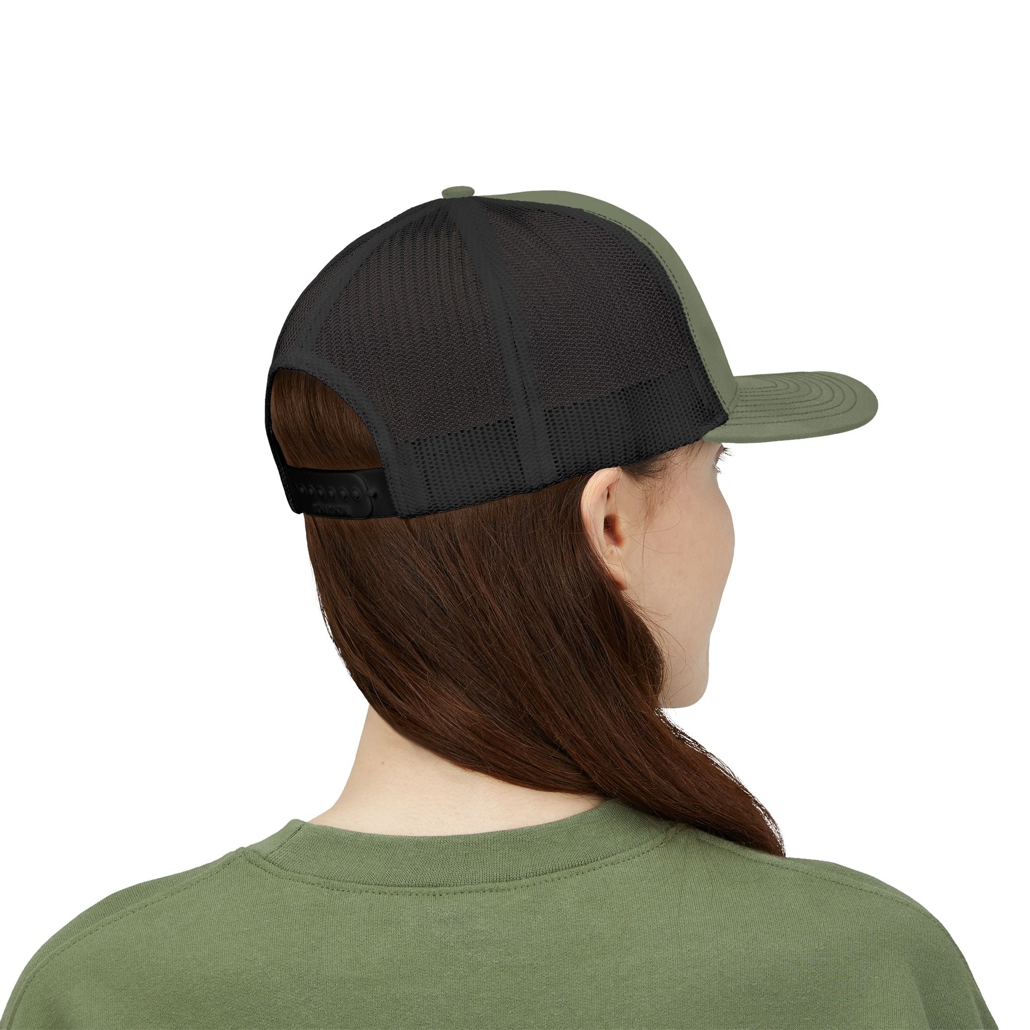 Luna & Raven Trucker Cap — Starry Night Embroidered Snapback