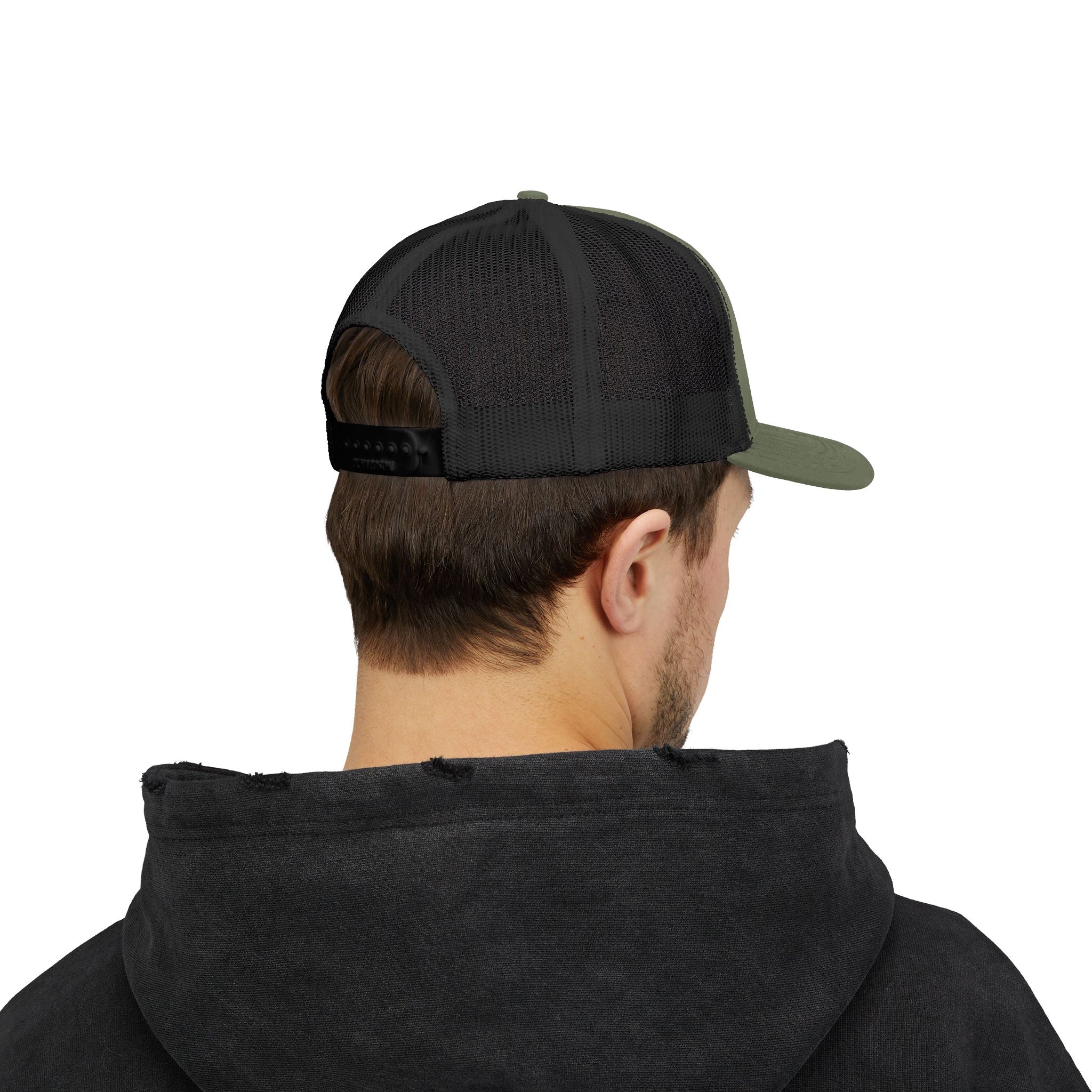 Luna & Raven Trucker Cap — Starry Night Embroidered Snapback