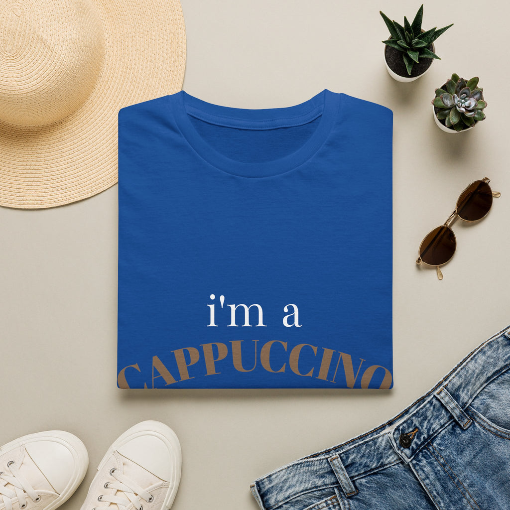 Cappuccino Guy T-Shirt – “I’m a Cappuccino Guy” Coffee Lover Tee