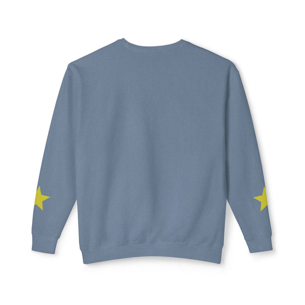 Shine Girl Crewneck Sweatshirt — Retro Star Graphic